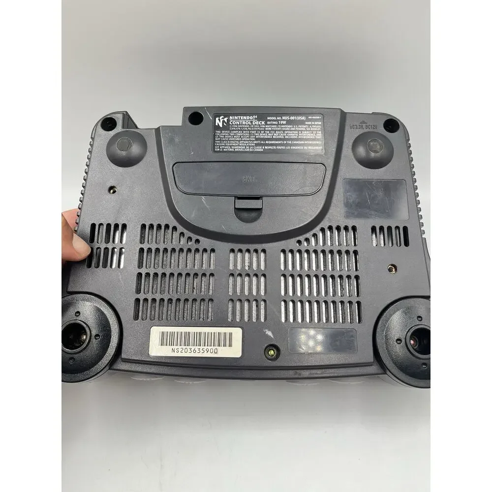 Nintendo 64 N64 Video Game Console NUS-001 Gray - TESTED